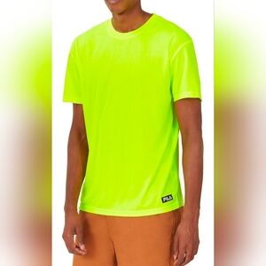 Fila Men's Bright Yellow Short Sleeve Tee